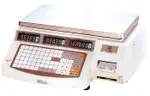 Label printing scales
